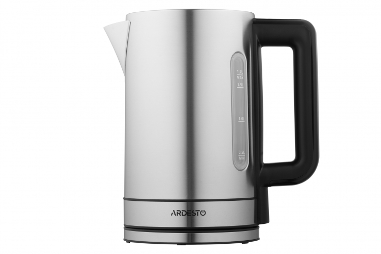 Електрочайник Ardesto Steel Collection EKL-FD700SS 1.7л, Strix, метал, сріблястий